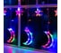 Бахрома Luazon DECOR Месяц, IP20, Ш2.7 м, В0.9 м, Н.С. LED-138-220V, 8 режимов, мульти 4356979 2