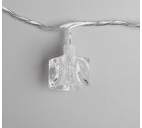 Нить Luazon DCR 5 м, с насадками Кубики, IP20, Н.С. LED-20-220V, моргает, мульти 185507