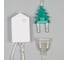 Бахрома Luazon DECOR Месяц, IP20, Ш2.7 м, В0.9 м, Н.С. LED-138-220V, 8 режимов, теплый белый 4356981 8