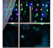 Бахрома Luazon DECOR Елки 4 см, IP20, Ш1.8 м, В0.5 м, Н.С. LED-48-220V, моргает, RGRB 3556864