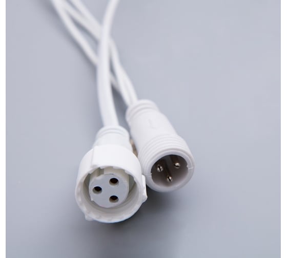Бахрома Luazon PRO IP65, УМС, Ш3м, В0.6м, Н.Б. 3W LEDIP65-O-160-220V, мульти 3584186