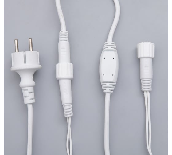 Бахрома Luazon PRO IP65, УМС, Ш3м, В0.6м, Н.Б. 3W LEDIP65-O-160-220V, синий 3584189