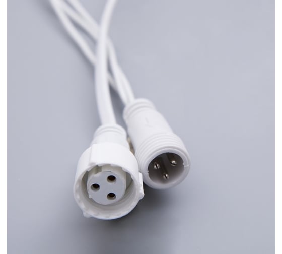 Бахрома Luazon PRO IP65, УМС, Ш3м, В0.6м, Н.Б. 3W LEDIP65-O-160-220V, синий 3584189