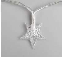 Нить Luazon DCR 3 м, с насадками Звезды, IP20, Н.С. LED-20-5V, USB, мульти 806829