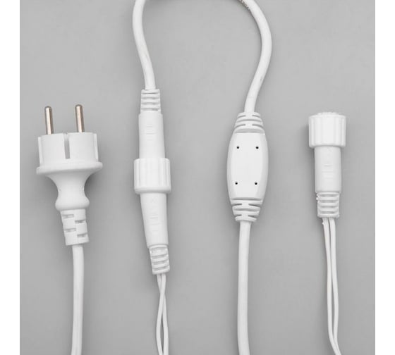 Бахрома Luazon SPEC, IP44, УМС, Ш3м, В0.6м, Н.Б. 3W LED-160-220V, мульти 1080173