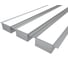 Комплект Ledcraft LC-LPSH3290M55-3x3Silver из 3 шт серебро (3м профиль+3м рассеиватель+2 заглушки+комплект шурупов) 1616340311 1