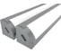Комплект Ledcraft LC-LPU1717M16-3x2Silver из 2 шт серебро (3м профиль+3м рассеиватель+2 заглушки) 1616340028 1