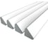 Комплект Ledcraft LC-LPU3838M44-3x4Silver из 4 шт серебро (3м профиль+3м рассеиватель+2 заглушки+4 крепежа) 1616340416 1
