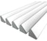 Комплект Ledcraft LC-LPU3838M44-2x5Silver из 5 шт серебро (2м профиль+2м рассеиватель+2 заглушки+2 крепежа) 1616240574 1