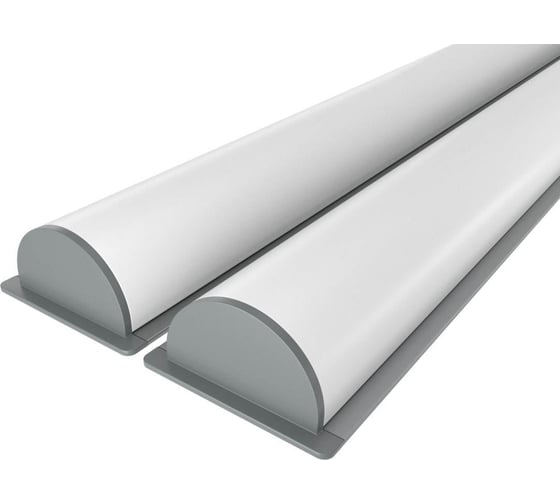 Комплект Ledcraft LC-LPV0532M1-2x2Silver из 2 шт серебро (2м профиль+2м рассеиватель+2 заглушки) 1616240140 1