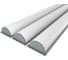 Комплект Ledcraft LC-LPV0532M1-2x3Silver из 3 шт серебро (2м профиль+2м рассеиватель+2 заглушки) 1616240298 1