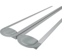 Комплект Ledcraft LC-LPV0722M16-2x2Silver из 2 шт серебро (2м профиль+2м рассеиватель+2 заглушки) 1616240003