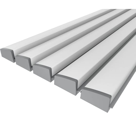 Комплект Ledcraft LC-LPV0740M36T-2x5Silver из 5 шт серебро (2м профиль+2м рассеиватель+2 заглушки) 1616240564 1