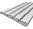 Комплект Ledcraft LC-LPV0740M36T-2x5Silver из 5 шт серебро (2м профиль+2м рассеиватель+2 заглушки) 1616240564 1