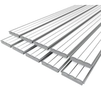 Комплект Ledcraft LC-LPV0956M16-2x10Silver из 10 шт серебро (2м профиль+2м рассеиватель 3шт+2 заглушки) 1616240738