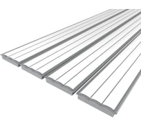 Комплект Ledcraft LC-LPV0956M16-3x4Silver из 4 шт серебро (3м профиль+3м рассеиватель 3шт+2 заглушки) 1616340422