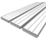 Комплект Ledcraft LC-LPV0956M16-2x3Silver из 3 шт серебро (2м профиль+2м рассеиватель 3шт+2 заглушки) 1616240264 1