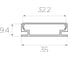 Комплект Ledcraft LC-LPV1035M34-2x5Silver из 5 шт серебро (2м профиль+2м рассеиватель+2 заглушки) 1616240578 2