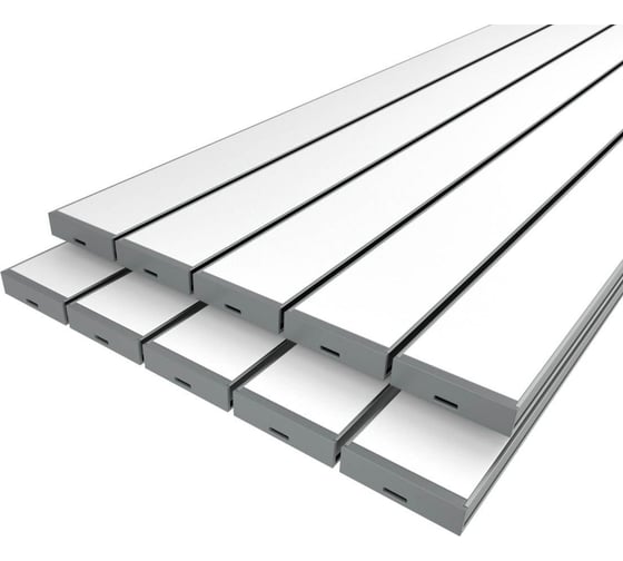 Комплект Ledcraft LC-LPV1035M34-3x10Silver из 10 шт серебро (3м профиль+3м рассеиватель+2 заглушки) 1616340736 1