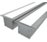 Комплект Ledcraft LC-LPV3244M30-2x2Silver из 2 шт серебро (2м профиль+2м рассеиватель+2 заглушки+комплект шурупов) 1616240161 1