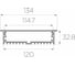 Комплект Ledcraft LC-LPV32134M115-3x3Silver из 3 шт серебро (3м профиль+3м рассеиватель+2 заглушки+комплект шурупов) 1616340323 2