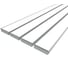 Комплект Ledcraft LC-LPV32134M115-3x4Silver из 4 шт серебро (3м профиль+3м рассеиватель+2 заглушки+комплект шурупов) 1616340481 1