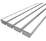 Комплект Ledcraft LC-LPV3273M55-2x4Silver из 4 шт серебро (2м профиль+2м рассеиватель+2 заглушки+комплект шурупов) 1616240457 1