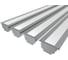 Комплект Ledcraft LC-LPV4889M44M16-2x4Silver из 4 шт серебро (2м профиль+2м рассеиватель+2м рассеиватель+2 заглушки+комплект шурупов) 1616240413 1