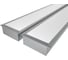 Комплект Ledcraft LC-LPV3288M68-2x2Silver из 2 шт серебро (2м профиль+2м рассеиватель+2 заглушки+комплект шурупов) 1616240054 1