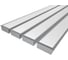 Комплект Ledcraft LC-LPV3288M68-2x4Silver из 4 шт серебро (2м профиль+2м рассеиватель+2 заглушки+комплект шурупов) 1616240370 1