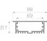 Комплект Ledcraft LC-LPV3288M68-2x4Silver из 4 шт серебро (2м профиль+2м рассеиватель+2 заглушки+комплект шурупов) 1616240370 2