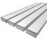 Комплект Ledcraft LC-LPV3288M69-3x4Silver из 4 шт серебро (3м профиль+3м рассеиватель+2 заглушки+комплект шурупов) 1616340371 1