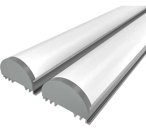 Комплект Ledcraft LC-LSS1236M36R-3x2Silver из 2 шт серебро (3м профиль+3м рассеиватель+2 заглушки+4 крепежа) 1616340035 1