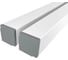 Комплект Ledcraft LC-LSU1515M24-3x2Silver из 2 шт серебро (3м профиль+3м рассеиватель+2 заглушки) 1616340036 1