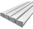 Комплект Ledcraft LC-LSS1236M36T-3x4Silver из 4 шт серебро (3м профиль+3м рассеиватель+2 заглушки+4 крепежа) 1616340350 1