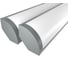 Комплект Ledcraft LC-LSU1616M20-3x2Silver из 2 шт серебро (3м профиль+3м рассеиватель+2 заглушки) 1616340022 1