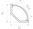 Комплект Ledcraft LC-LSU1616M20-3x10Silver из 10 шт серебро (3м профиль+3м рассеиватель+2 заглушки) 1616340654 2