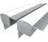 Комплект Ledcraft LC-NKU4543M28-2x2Silver из 2 шт серебро (2м профиль+2м рассеиватель+2 заглушки) 1616240072 1