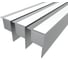 Комплект Ledcraft LC-NKU7650M34-2x3Silver из 3 шт серебро (2м профиль+2м рассеиватель+2 заглушки) 1616240267 1