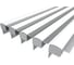 Комплект Ledcraft LC-NKU4543M28-2x5Silver из 5 шт серебро (2м профиль+2м рассеиватель+2 заглушки) 1616240546 1