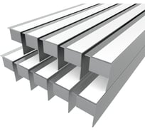 Комплект Ledcraft LC-NKU7664M44-2x10Silver из 10 шт серебро (2м профиль+2м рассеиватель+2 заглушки) 1616240742