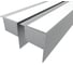 Комплект Ledcraft LC-NKU7664M44-2x2Silver из 2 шт серебро (2м профиль+2м рассеиватель+2 заглушки) 1616240110 1
