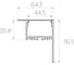 Комплект Ledcraft LC-NKU7664M44-3x5Silver из 5 шт серебро (3м профиль+3м рассеиватель+2 заглушки) 1616340584 2
