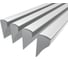 Комплект Ledcraft LC-NS1636M16-2x4Silver из 4 шт серебро (2м профиль+2м рассеиватель+2 заглушки+2 крепежа) 1616240393 1