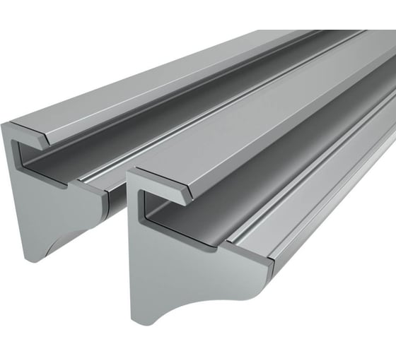 Комплект Ledcraft LC-NP4535-3x2Silver из 2 шт серебро (3м профиль+2 заглушки) 1616340060 1