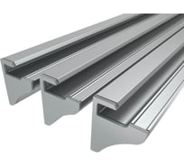 Комплект Ledcraft LC-NP4535-3x3Silver из 3 шт серебро (3м профиль+2 заглушки) 1616340218