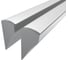 Комплект Ledcraft LC-NS1636M16-2x2Silver из 2 шт серебро (2м профиль+2м рассеиватель+2 заглушки+2 крепежа) 1616240077 1