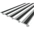 Комплект Ledcraft LC-PDS1867M16-2x5Silver из 5 шт серебро (2м профиль+2м рассеиватель+2 заглушки+комплект шурупов) 1616240550 1
