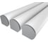 Комплект Ledcraft LC-PUT1717M1-2x3Silver из 3 шт серебро (2м профиль+2м рассеиватель+2 заглушки) 1616240236 1
