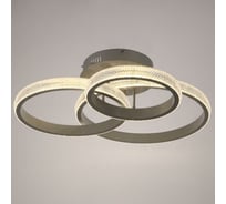 Люстра с ПДУ BayerLux 88004/3 LED 125Вт 3000-6000К диммер, белый 83х64х19 см 4941099